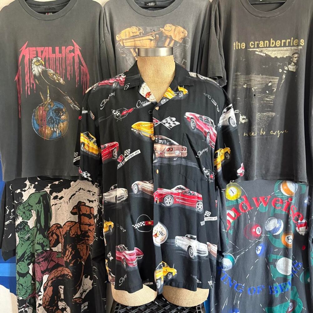 Vintage 1990s Paradise Found Hawaiian Shirt